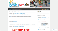Desktop Screenshot of beactivedecatur.com